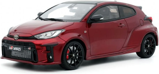 Ottomobile Toyota Modeling Figure Car Red in Scale 1:18