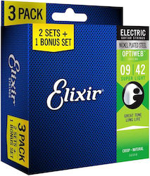 Elixir Satz Vernickelter Stahl Saiten für Bass ...