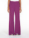 Weekend Maxmara Women's Fabric Trousers Flare Burgundy