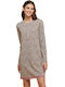 Noidinotte Winter Women's Nightdress Beige