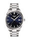 Tissot Ανδρικό Ρολόι 40mm Μπαταρίας με Ασημί Ατσάλινο Μπρασελέ