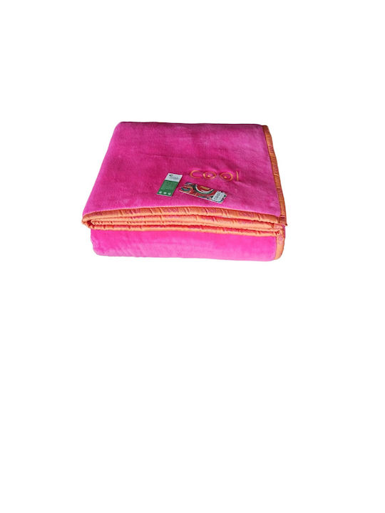 Manterol Casa Manterol Casa Basic Farben Babydecken Samtig Übergröße 230x240cm Fuchsie