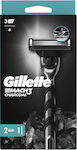 Gillette Mach 3 Ξυραφάκι με Ανταλλακτική Κεφαλή 3 Λεπίδων 8700216074308