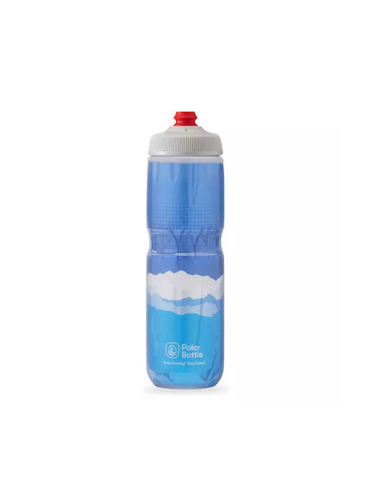 Polar Cycling Plastic Water Bottle 710ml Gray