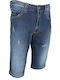 Stefansxxl Men's Shorts Jeans Blue