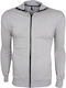 Gray Hooded Cardigan