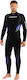 CressiSub Castoro Wetsuit Jumpsuit Double-Lined with Zip Black 5mm