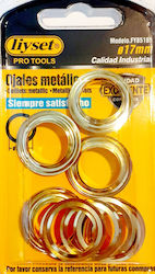 Liyset Πριτσίνια Σιδήρου M17mm 10τμχ