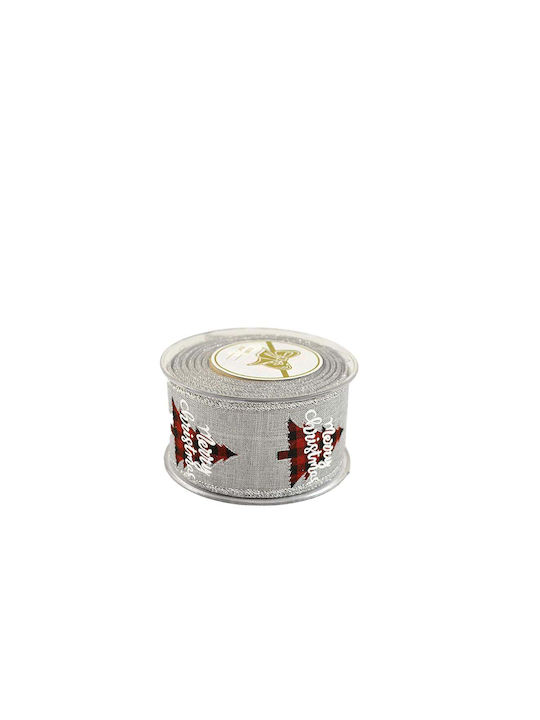 Kappa Decor Weihnachtliche Farbband Gray 1Stück