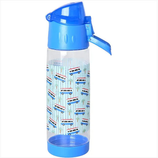 Rice Flasche Wasser Glas mit Schraubverschluss Blau 500ml Rice Flasche Wasser Glas mit Schraubverschluss Blau 500ml