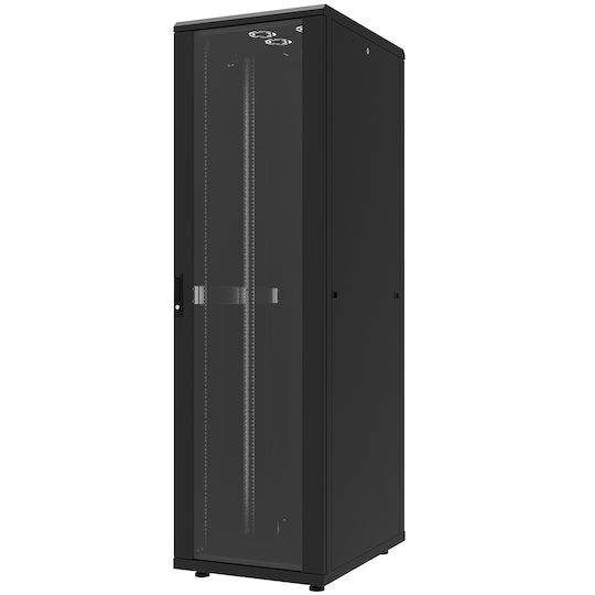 Canovate Επιδαπέδια Καμπίνα Rack 42U 60x80cm Μαύρο CSN-9-4268A