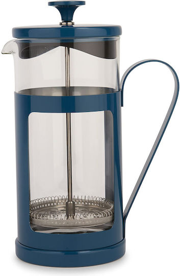 La Cafetière Filterkaffeemaschine Handbetrieb Rostfreier Stahl Blaue 1lt