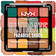 NYX Professional Makeup UP Ultimate Shadow Palette Paradise Shock Palette With Eye Shadows In Pressed Powder Form