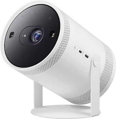 Samsung The Freestyle 2nd Gen Projector με Wi-Fi και Ενσωματωμένα Ηχεία Λευκός