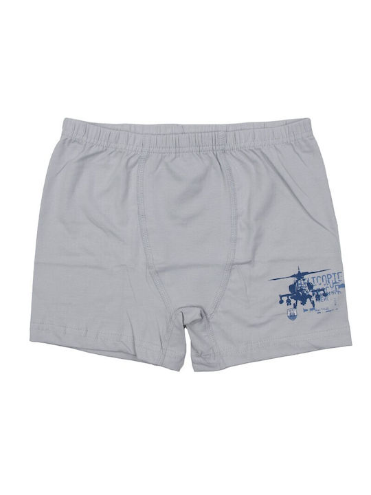 Baykar Kinder-Boxershorts Gray