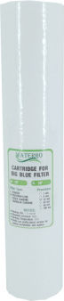 Waterro Water Filter Replacement Central Water Filtration System made of Polypropylene 20" Big-Blue 10 μm 0001660