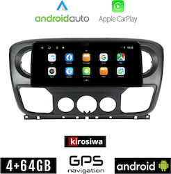 Kirosiwa Car-Audiosystem für Opel Movano 2011-2020 (Bluetooth/USB/WiFi/GPS/Apple-Carplay/Android-Auto) mit Touchscreen 12.3"