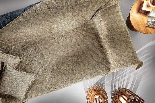 Guy Laroche Siren Armchair Throw Chenille 180x150cm Natural