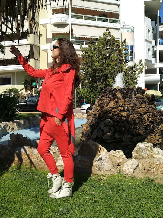 Sweatpants Set Red