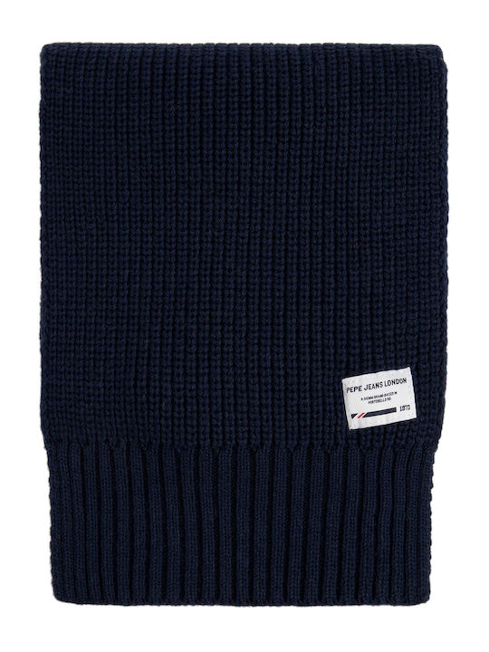 Pepe Jeans Kids Knitted Scarf JOHNNY Black