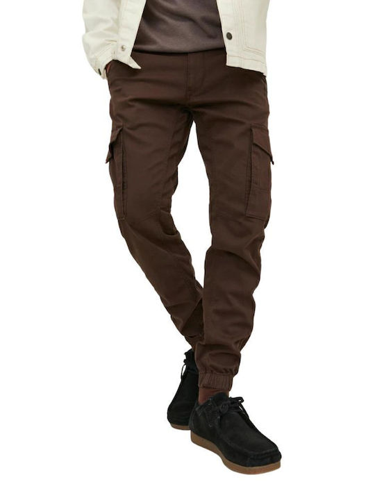 Jack & Jones Παντελόνι Cargo Ελαστικό σε Slim Ε...