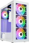Vengeance Wolf-X11 White Kolink Edition Jocuri Desktop PC (Ryzen 7-5700X/32GB DDR4/512GB SSD/GeForce RTX 4060/Fără OS)