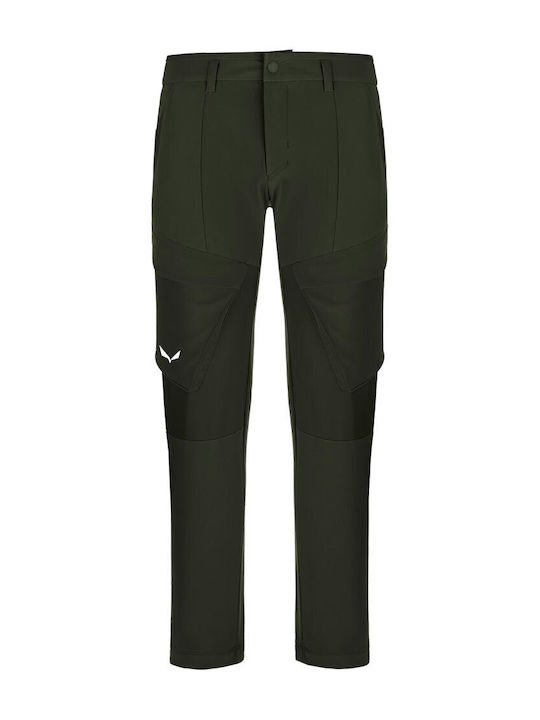 Salewa Puez Men's Hiking Long Trousers Khaki
