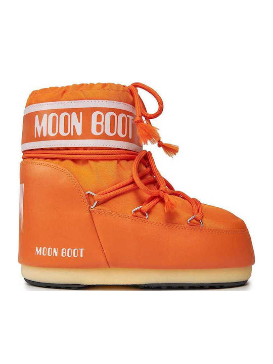 Moon Boot Icon Low Cizme dama Albe