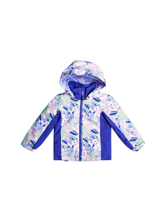 Roxy Girls Casual Jacket Multicolour with Ηood