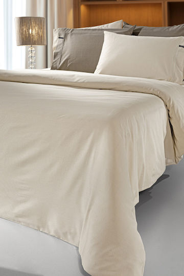 Guy Laroche Чаршаф King Size 280x270см. Minimal Естествено