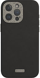 Moshi Napa Портмоне Кожа Черен (iPhone 15 Plus)