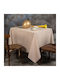 Melinen Tablecloth Cotton Luise Beige 150x150cm