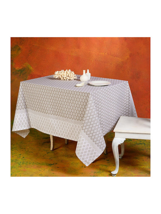 Melinen Anouk Tablecloth Beige 140x240cm