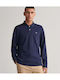 Polo Short Sleeve Navy Blue Blouse