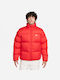 Nike Ανδρικό Χειμωνιάτικο Μπουφάν Puffer Αδιάβροχο και Αντιανεμικό Κόκκινο