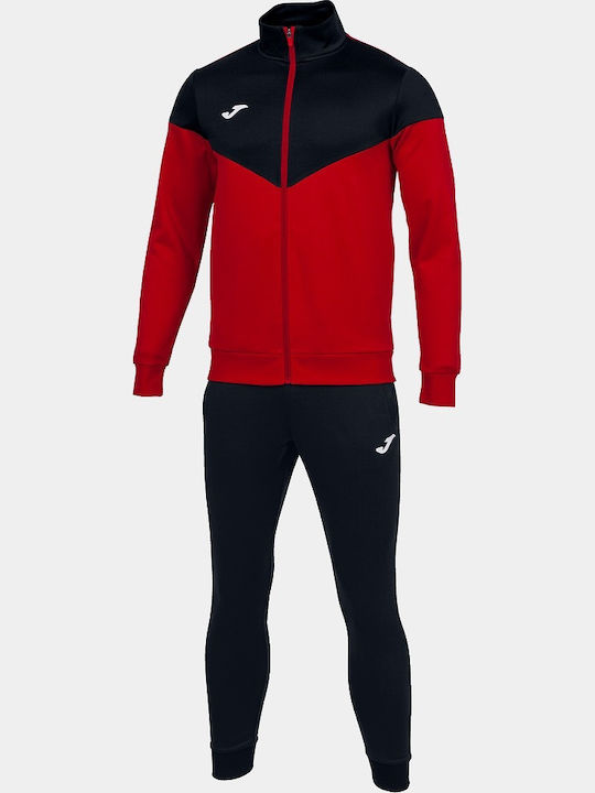 Tracksuit Glossy with Elastic Red