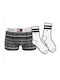 Herren Boxershorts Schwarz 1Packung