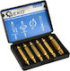 Geko Puller Set for Screws 6pcs