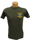 All About Army Short Sleeve T-shirt 100% Bumbac Khaki