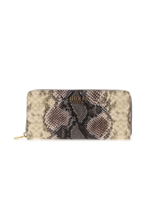 Guess Laurel Large Women's Wallet Beige