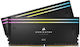 Corsair Dominator Titanium RGB XMP 32GB DDR5 RAM with 2 Modules (2x16GB) and 6000 Speed for Desktop