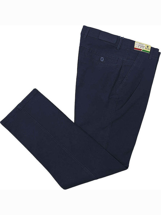 Ustyle Ανδρικό Παντελόνι Ελαστικό Regular Fit Μπλε