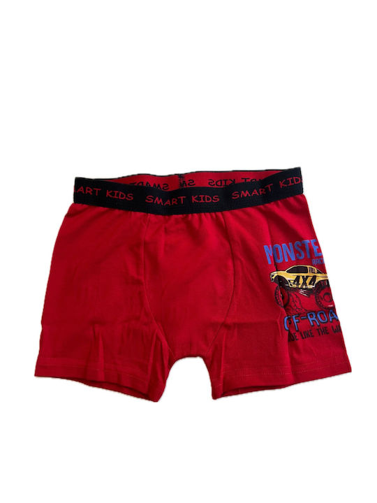 Berrak Kids' Boxer Red