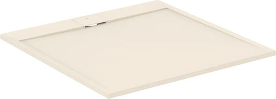 Ideal Standard Ultra Flat S I Life Τετράγωνη Ντουζιέρα Τεχνητής Πέτρας 80x80cm Μπεζ Ideal Standard Ultra Flat S I Life Τετράγωνη Ντουζιέρα Τεχνητής Πέτρας 80x80cm Μπεζ