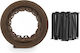 Bradas Plastic Garden Hedge in Brown Colour 5cm x 10m 20 Pieces