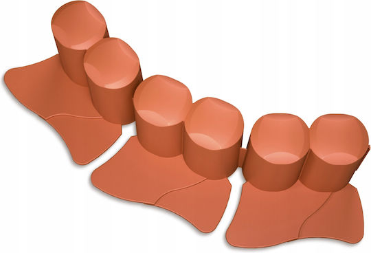 Prosperplast Gartenbordüre in Orange Farbe 10cm x 3.02m
