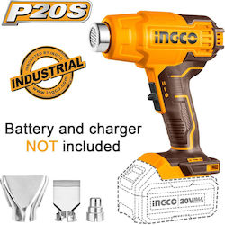 Ingco Heat Gun 20V Solo with Maximum Temperature 300°C