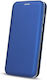 Smart Diva Buchen Sie Gehärtetes Glas Marineblau (Realme C55)