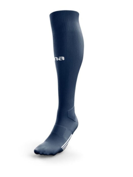 Zina Fußballsocken Navy/White