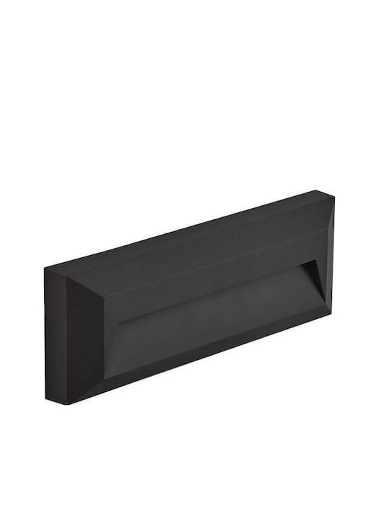 Redled Wandmontierte Außen-Deckenleuchte LED IP65 4W mit Einstellbares Weiß Licht